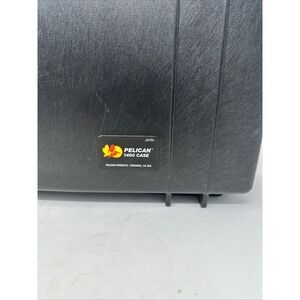 Pelican 1490 Protector Black Hard Briefcase Laptop Case with Keys Made in USA